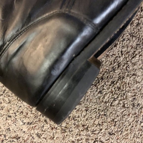 Circle A Paddock Boots Womens 5 1/2 M Black Leather Riding Equestrian - Picture 14 of 15